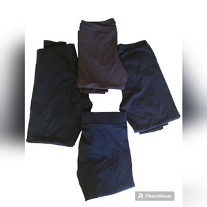 Leggings Variety Pack/ 1. Brown(S) NWT / 3 Black (M) EUC